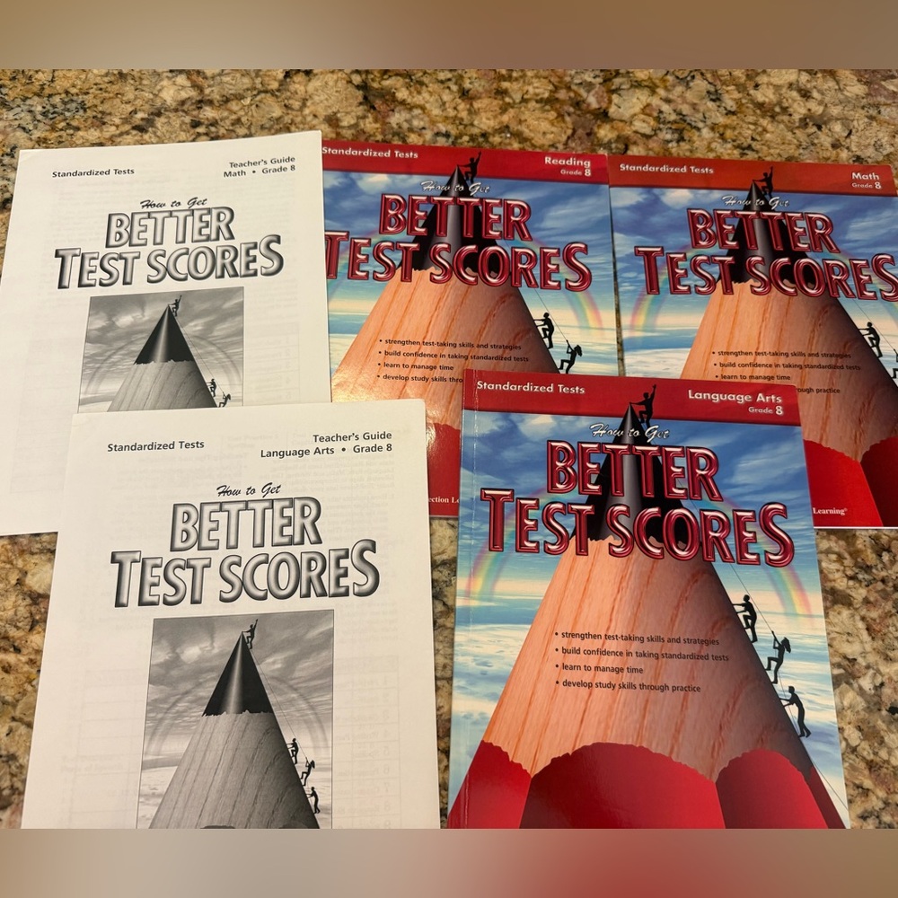 Better test score lot tests/  guide  for 8th grade